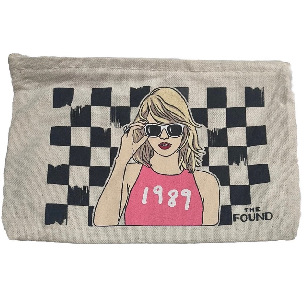 The Found Taylor Swift Makeup Cosmetic Bag Pouch Travel Jewelry Bag Pencil Case